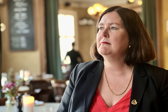 Ingrid Rosdendorf Joys på Café Tekehtopa, Oslo sentrum. 