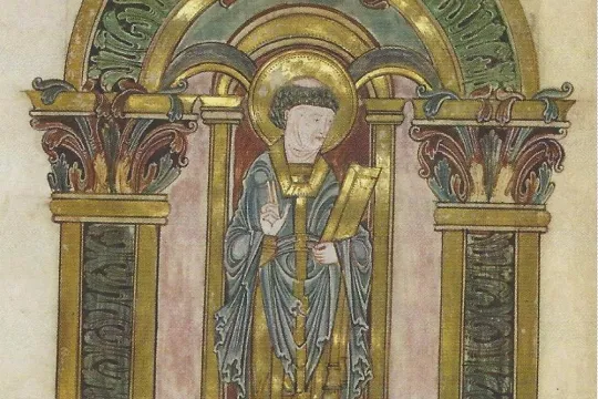 Illustrasjon av St. Svithun