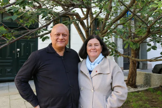 Ekteparet Ingrid Rosendorf Joys og Jorge Bobis Jensen