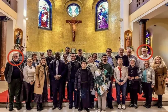 Norske Missio-representanter på konferanse i Roma. 