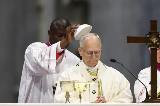 Pave Leo XIV feirer messe i Peterskirken