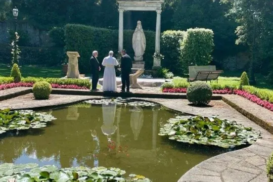 Pave Leo i Castel Gandolfo