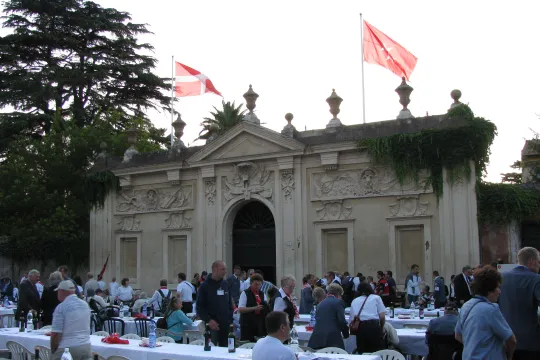 Inngangen til Malteserordenens hovedkvarter