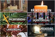 College av YouTube-spillere til påskeliturgiene 2025. 