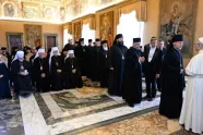 Ukrainske biskoper i audiens hos pave Leo