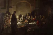 Eeckhouts maleri av Jesu siste måltid med sine apostler