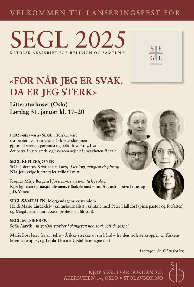 Lanseringsplakat for SEGL 2025