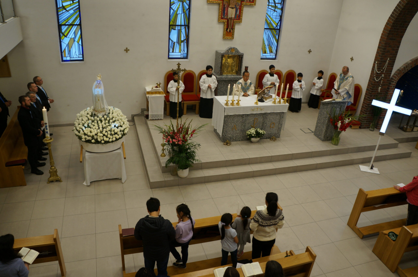 Mariafeiring i St. Ansgar kirke i Kristiansand