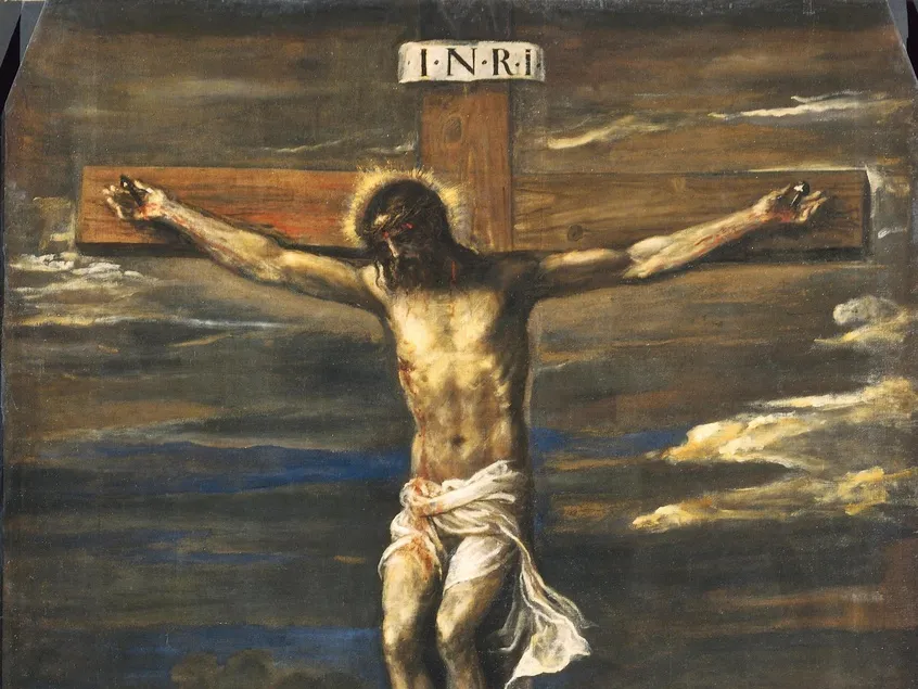 Tizians maleri av Jesus på korset