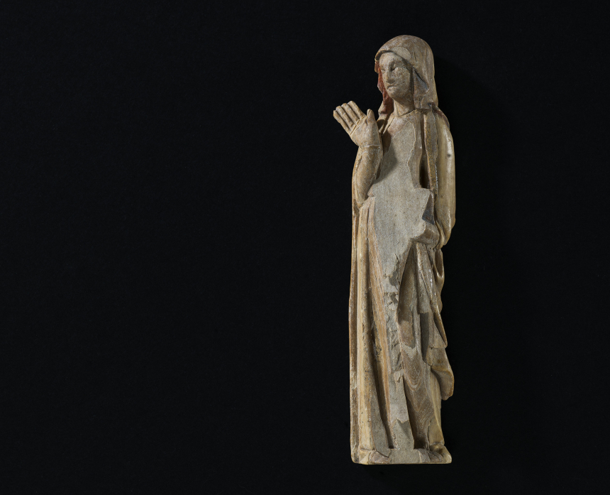 Mariafigur Arkeologisk museum i Stavanger 