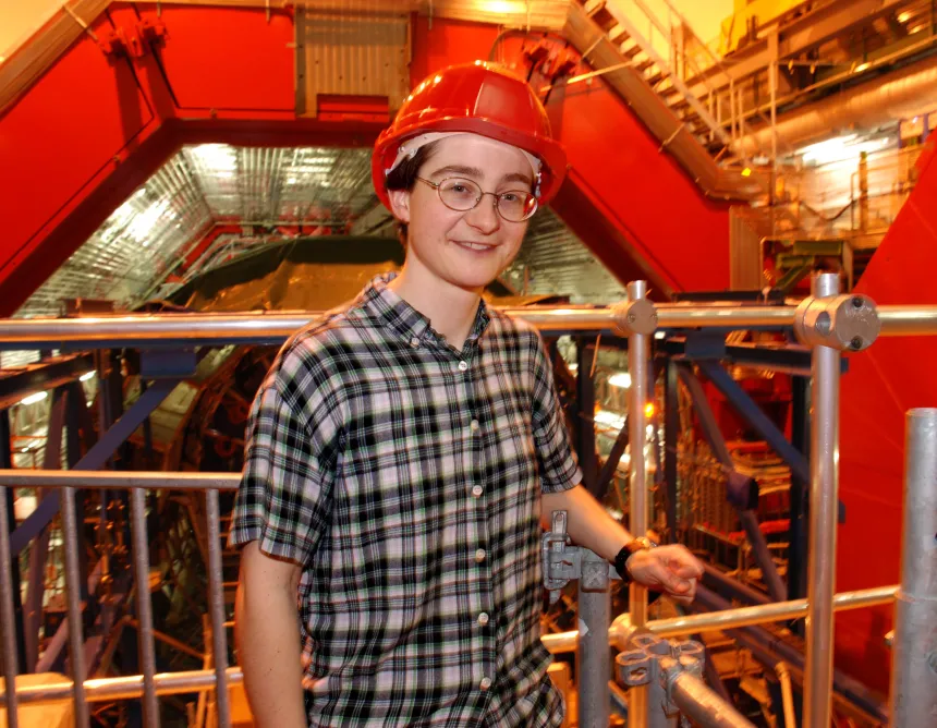 Sr. Katarina Pajchel i CERN