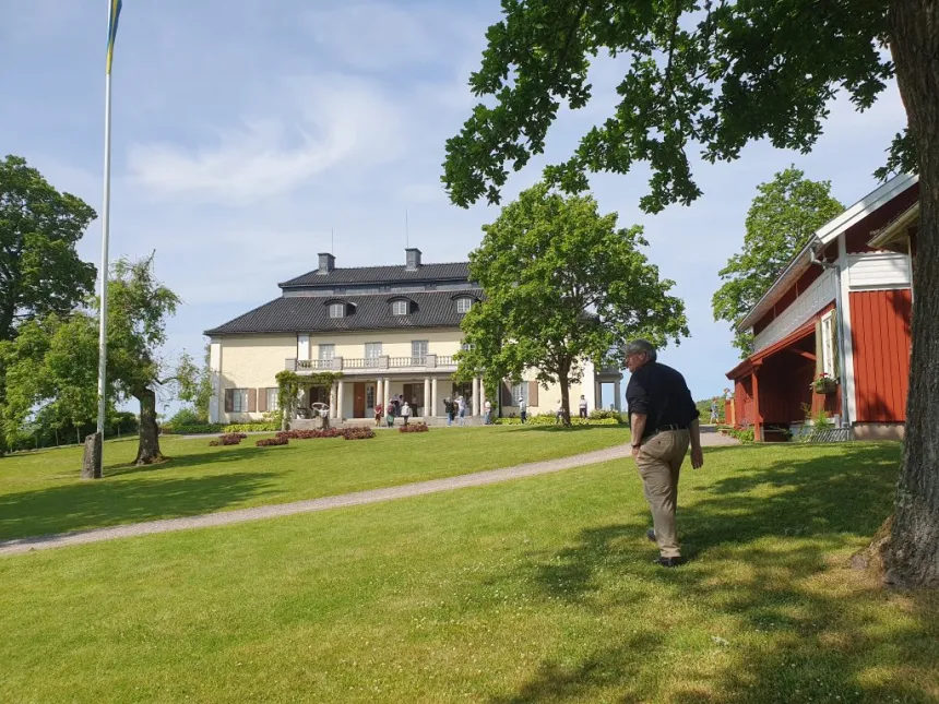 P. Torbjørn Holt ved Mårbacka, Selma Lagerlöfs hjem