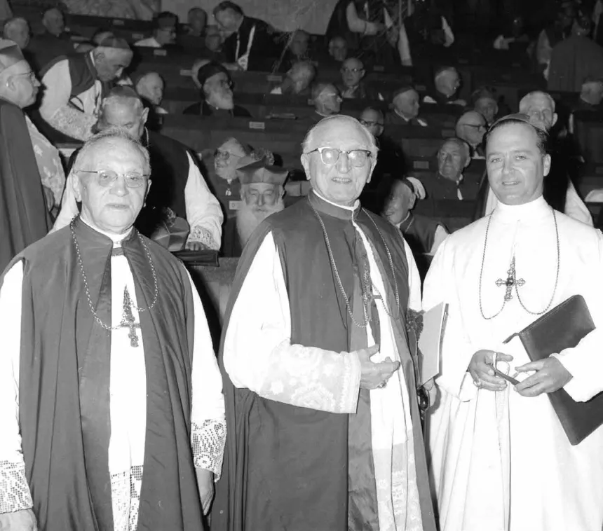 Biskop Mangers, biskop Smit og biskop Gran