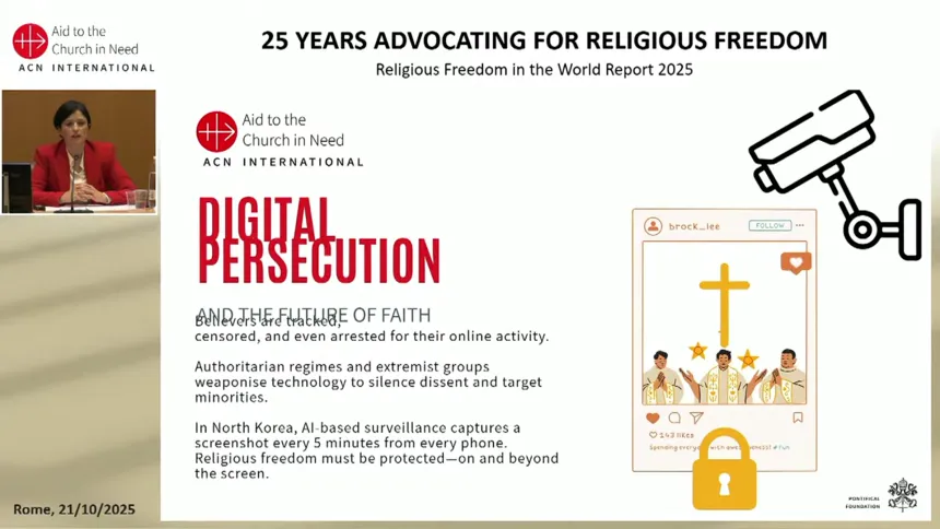 Presentasjon av ACN-rapporten om religionsfrihet i verden 2025