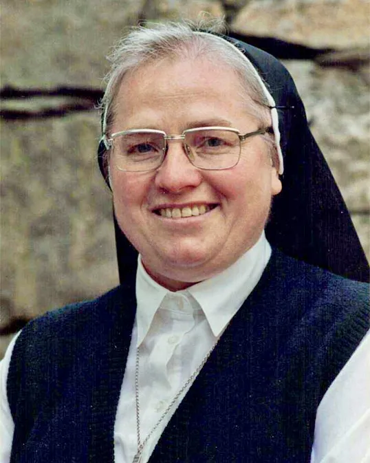 Portrett av sr. Gunhild Abeln. 