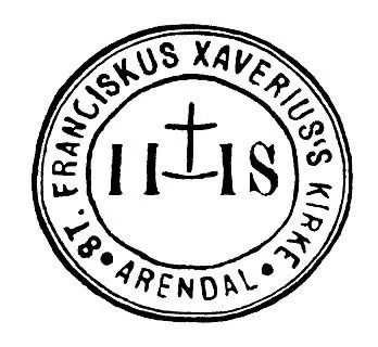 Stempel/logo til St. Franciskus Xaverius menighet