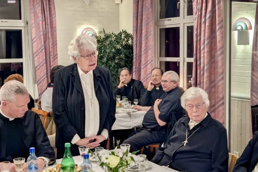 50-årsjubileet for biskop Gerhard Schwenzers bispevigsel, Grefsen, 7. desember 2025. 