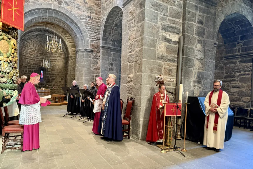 Olavsvesper i Gamle Aker kirke 28. juli 2025. 