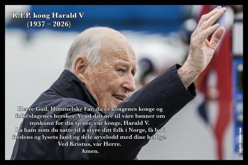 Kong Harald reiser fra Askvoll. Kongen besøker Askvoll kommune på siste dag av det tre dager lange fylkesbesøket til Vestland fylke. Kongen reiser med Kongeskipet Norge under vestlandsbesøket.
