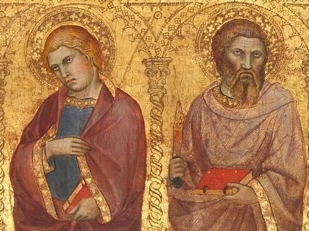 Taddeo di Bartolos maleri av Filip og Bartolomeus