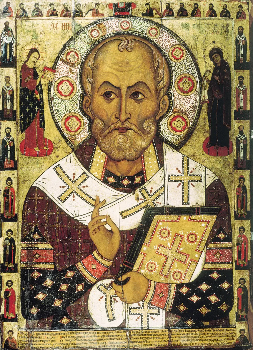 Ikon av St. Nikolas