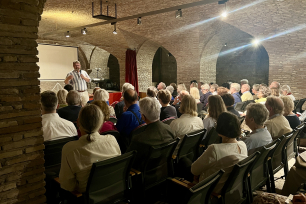 Olavsseminaret i Roma, 17.  oktober 2024 i Det engelske kollegium. 