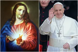 Jesu hellige hjerte og pave Frans